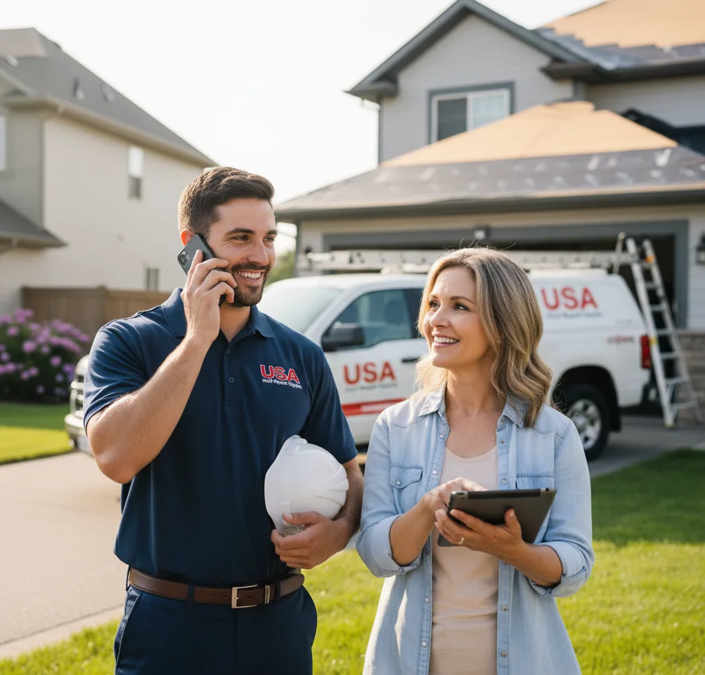 USA Roof Repair Experts customer support in Mouthcard